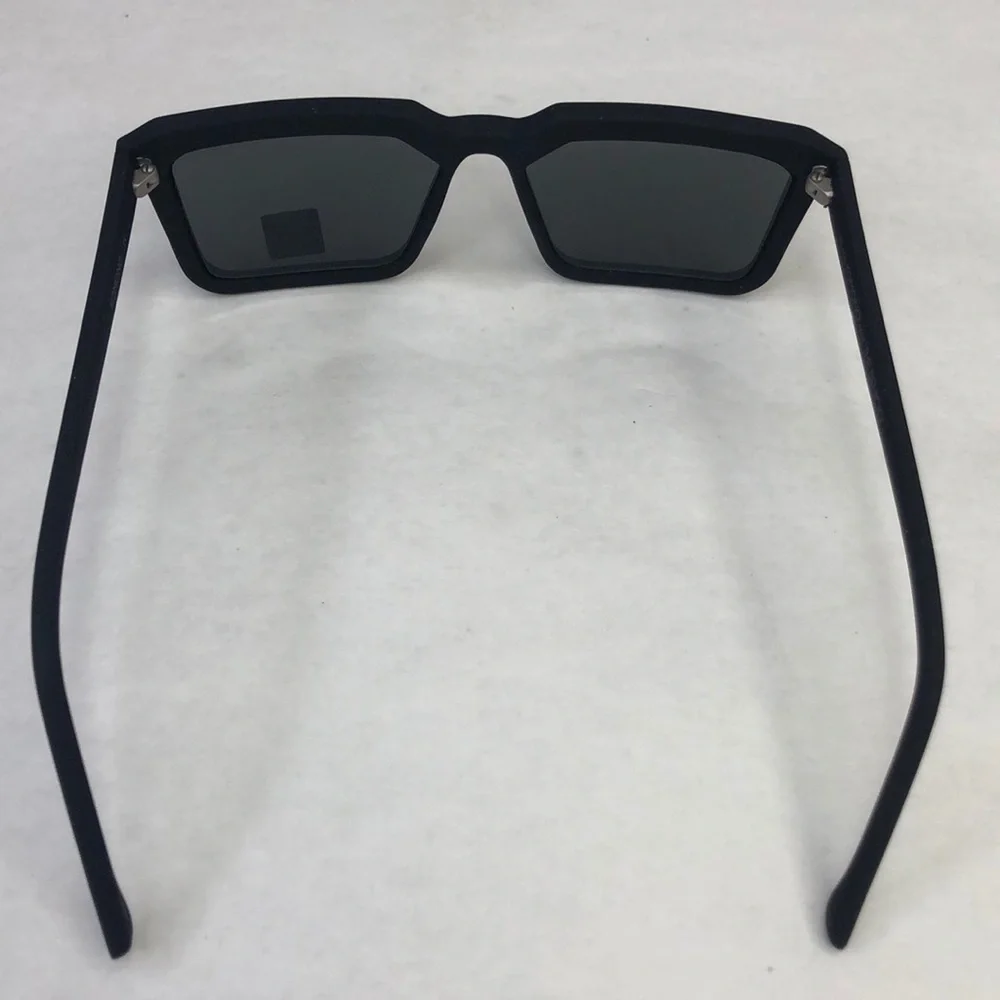 KOMONO Benicio CZ Black Rubber Sunglasses (NEW) 🕶